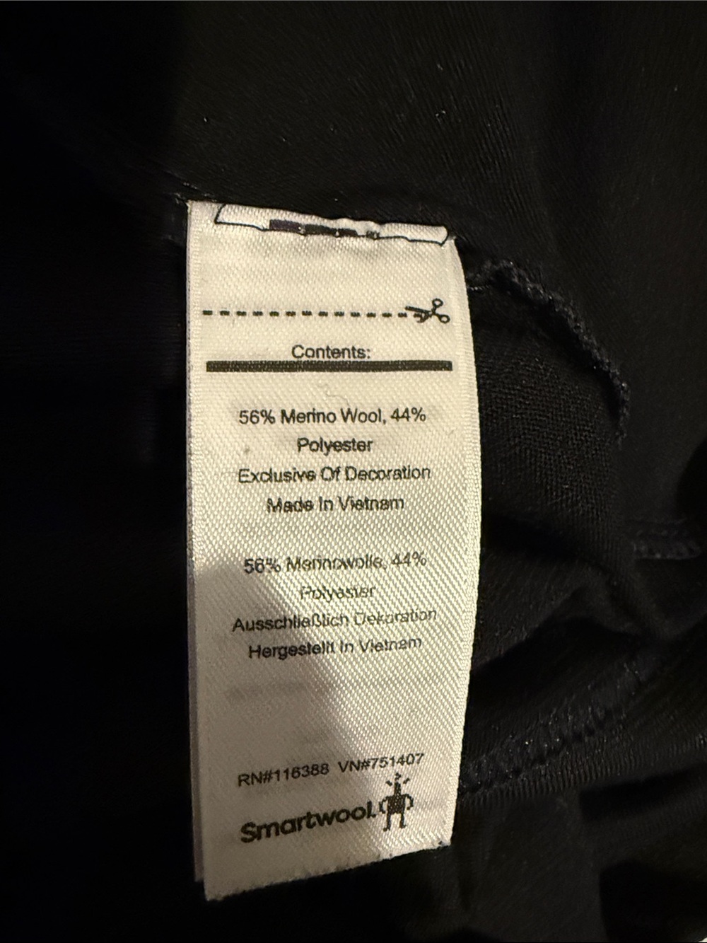 Smartwool Men's Medium Black Short Sleeve Crew Tee - Picture 6 of 6